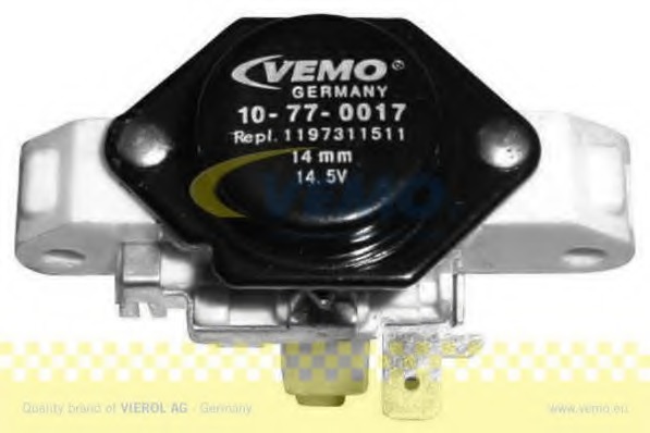 Regulator, alternator V10-77-0017 VEMO - Regulator tensiune