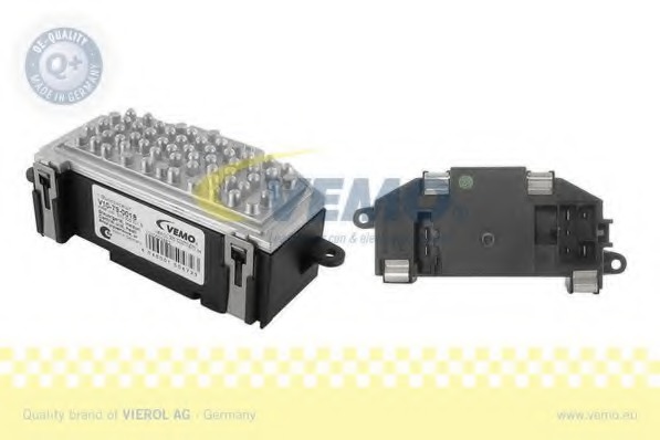 Reglaj, suflanta de interior V10-79-0018 VEMO - Motor ventilator/piese