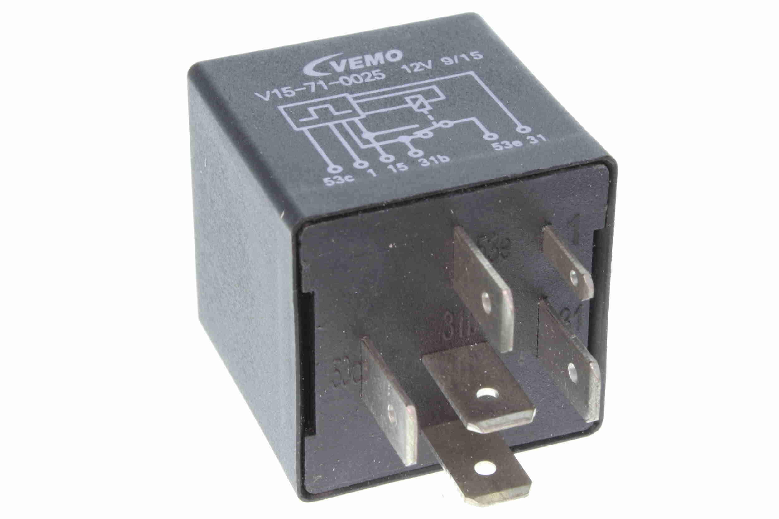 Releu, temporizare stergator parbriz V15-71-0025 VEMO - Comutator / releu Releu, temporizare stergator parbriz V15-71-0025 VEMO - Comutator / releu