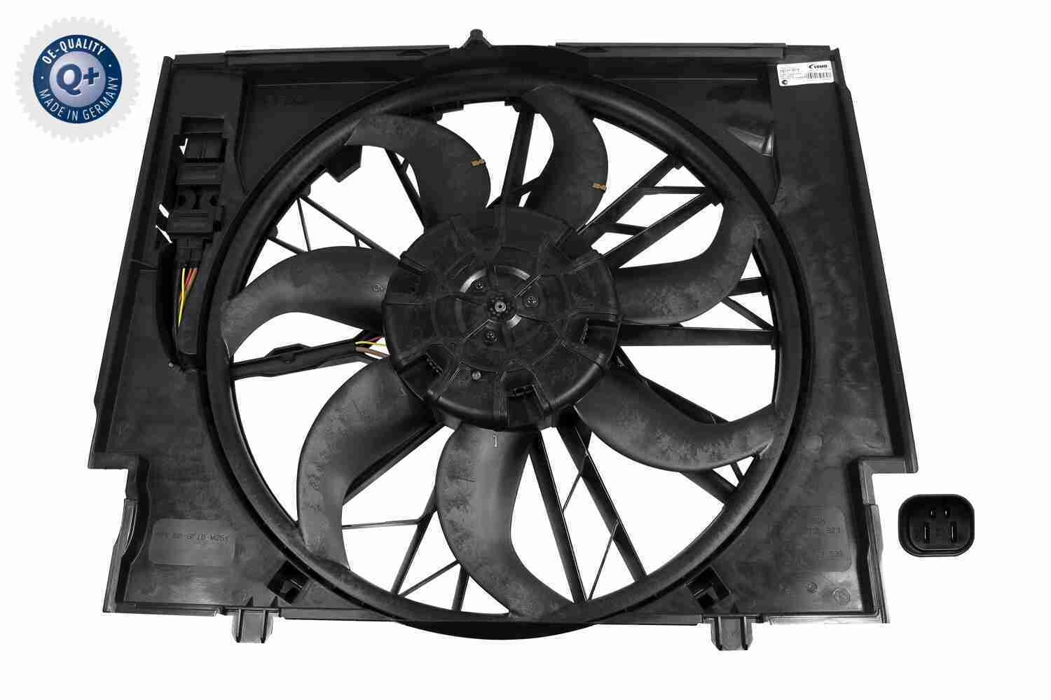 Ventilator, radiator V20-01-0015 VEMO - Gmv (electroventilator )