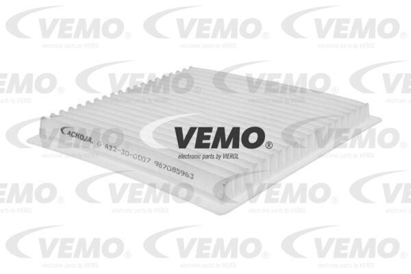 Filtru, aer habitaclu V32-30-0007 VEMO - Filtru aer habitaclu Filtru, aer habitaclu V32-30-0007 VEMO - Filtru aer habitaclu