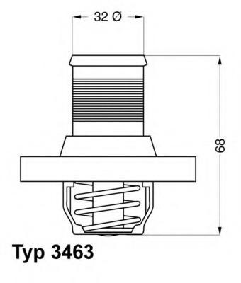 termostat,lichid racire 3463.89D WAHLER - Termostat termostat,lichid racire 3463.89D WAHLER - Termostat