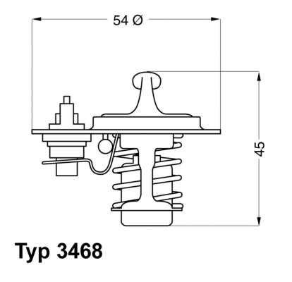 termostat,lichid racire 3468.88D WAHLER - Termostat termostat,lichid racire 3468.88D WAHLER - Termostat