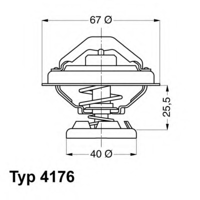 termostat,lichid racire 4176.85D WAHLER - Termostat termostat,lichid racire 4176.85D WAHLER - Termostat