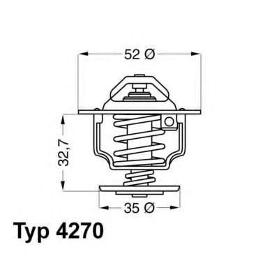 termostat,lichid racire 4270.88D WAHLER - Termostat termostat,lichid racire 4270.88D WAHLER - Termostat