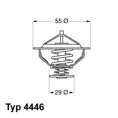 termostat,lichid racire 4446.83D WAHLER - Termostat termostat,lichid racire 4446.83D WAHLER - Termostat