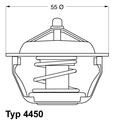 termostat,lichid racire 4450.83D WAHLER - Termostat termostat,lichid racire 4450.83D WAHLER - Termostat