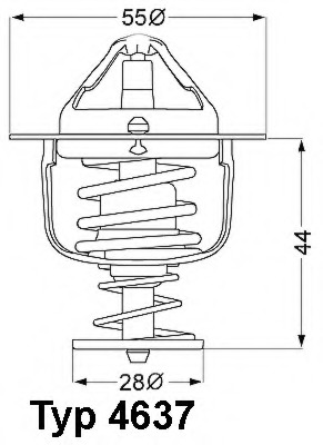 termostat,lichid racire 4637.82D WAHLER - Termostat termostat,lichid racire 4637.82D WAHLER - Termostat