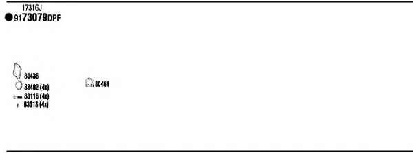 Sistem de esapament PEH19003B WALKER - Sistem de evacuare, complet Sistem de esapament PEH19003B WALKER - Sistem de evacuare, complet