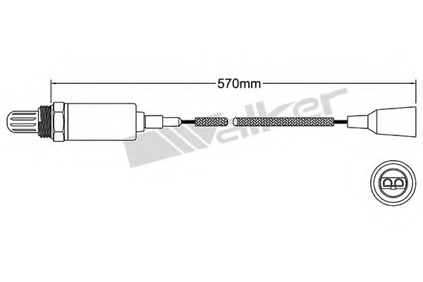 Sonda Lambda 250-21011 WALKER PRODUCTS - Control emisie gaze de esapament Sonda Lambda 250-21011 WALKER PRODUCTS - Control emisie gaze de esapament