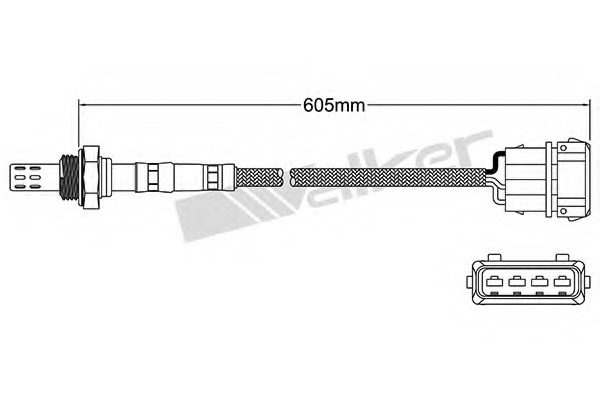 Sonda Lambda 250-23013 WALKER PRODUCTS - Control gaze evacuare Sonda Lambda 250-23013 WALKER PRODUCTS - Control gaze evacuare