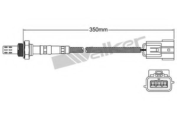 Sonda Lambda 250-23159 WALKER PRODUCTS - Control emisie gaze de esapament Sonda Lambda 250-23159 WALKER PRODUCTS - Control emisie gaze de esapament