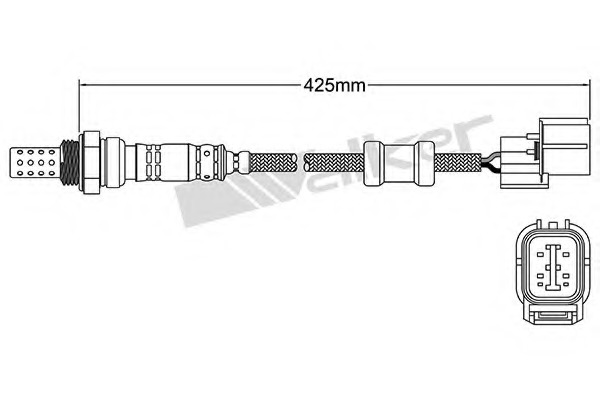 Sonda Lambda 250-24099 WALKER PRODUCTS - Control emisie gaze de esapament Sonda Lambda 250-24099 WALKER PRODUCTS - Control emisie gaze de esapament