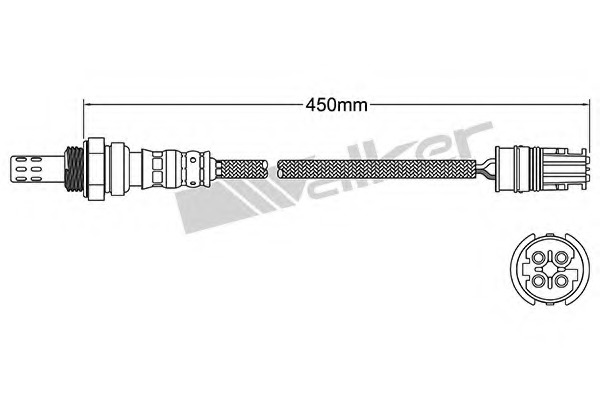 Sonda Lambda 250-241037 WALKER PRODUCTS - Sonda lambda Sonda Lambda 250-241037 WALKER PRODUCTS - Sonda lambda