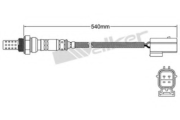 Sonda Lambda 250-24272 WALKER PRODUCTS - Sonda lambda Sonda Lambda 250-24272 WALKER PRODUCTS - Sonda lambda