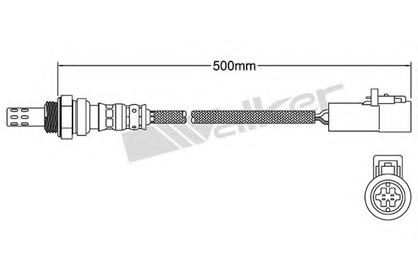 Sonda Lambda 250-24302 WALKER PRODUCTS - Control gaze evacuare Sonda Lambda 250-24302 WALKER PRODUCTS - Control gaze evacuare