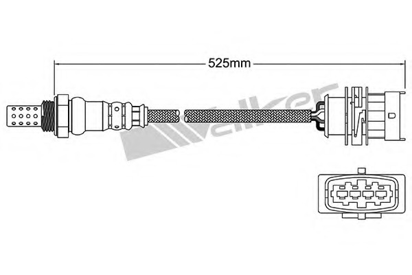 Sonda Lambda 250-24735 WALKER PRODUCTS - Sonda lambda Sonda Lambda 250-24735 WALKER PRODUCTS - Sonda lambda