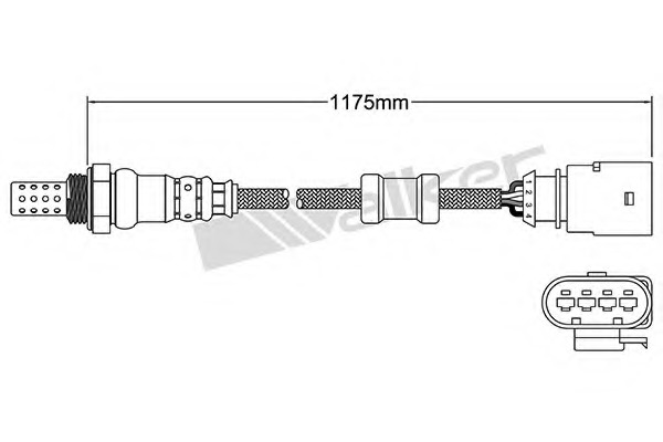 Sonda Lambda 250-24762 WALKER PRODUCTS - Sonda lambda