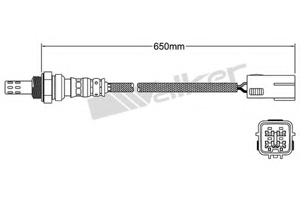 Sonda Lambda 250-24769 WALKER PRODUCTS - Control emisie gaze de esapament Sonda Lambda 250-24769 WALKER PRODUCTS - Control emisie gaze de esapament