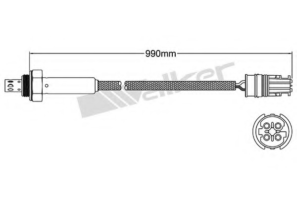 Sonda Lambda 250-24810 WALKER PRODUCTS - Pregatire amestec Sonda Lambda 250-24810 WALKER PRODUCTS - Pregatire amestec
