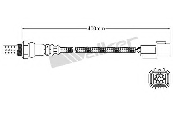 Sonda Lambda 250-24849 WALKER PRODUCTS - Control emisie gaze de esapament Sonda Lambda 250-24849 WALKER PRODUCTS - Control emisie gaze de esapament