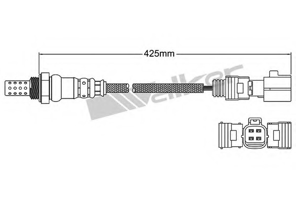 Sonda Lambda 250-24923 WALKER PRODUCTS - Pregatire amestec Sonda Lambda 250-24923 WALKER PRODUCTS - Pregatire amestec