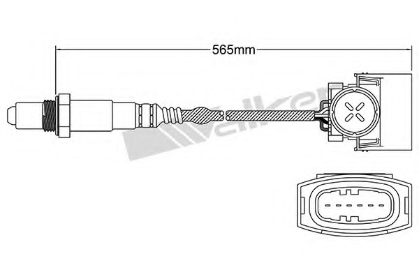 Sonda Lambda 250-25010 WALKER PRODUCTS - Control gaze evacuare Sonda Lambda 250-25010 WALKER PRODUCTS - Control gaze evacuare