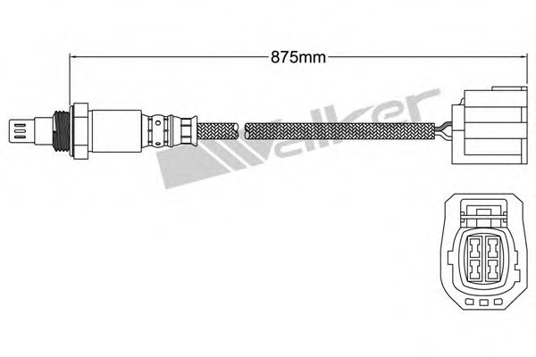 Sonda Lambda 800-94001 WALKER PRODUCTS - Control gaze evacuare
