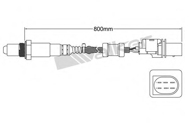 Sonda Lambda 800-95001 WALKER PRODUCTS - Control emisie gaze de esapament Sonda Lambda 800-95001 WALKER PRODUCTS - Control emisie gaze de esapament