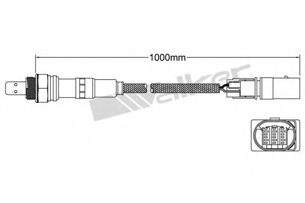 Sonda Lambda 800-95018 WALKER PRODUCTS - Control emisie gaze de esapament Sonda Lambda 800-95018 WALKER PRODUCTS - Control emisie gaze de esapament